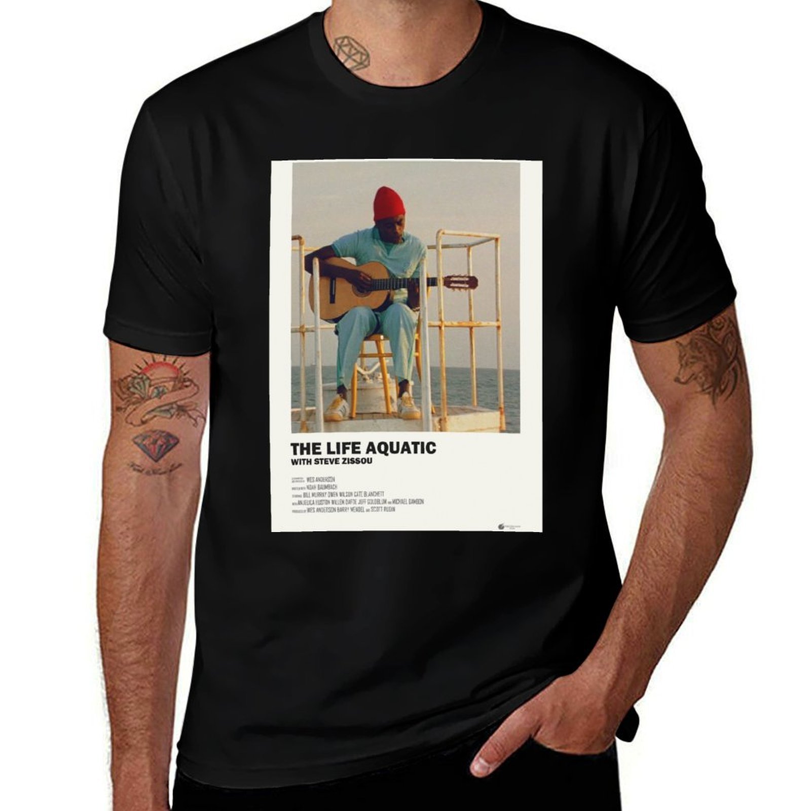 T-shirt The Life Aquatic Poste - Aquatic Sports Poster avis et prix