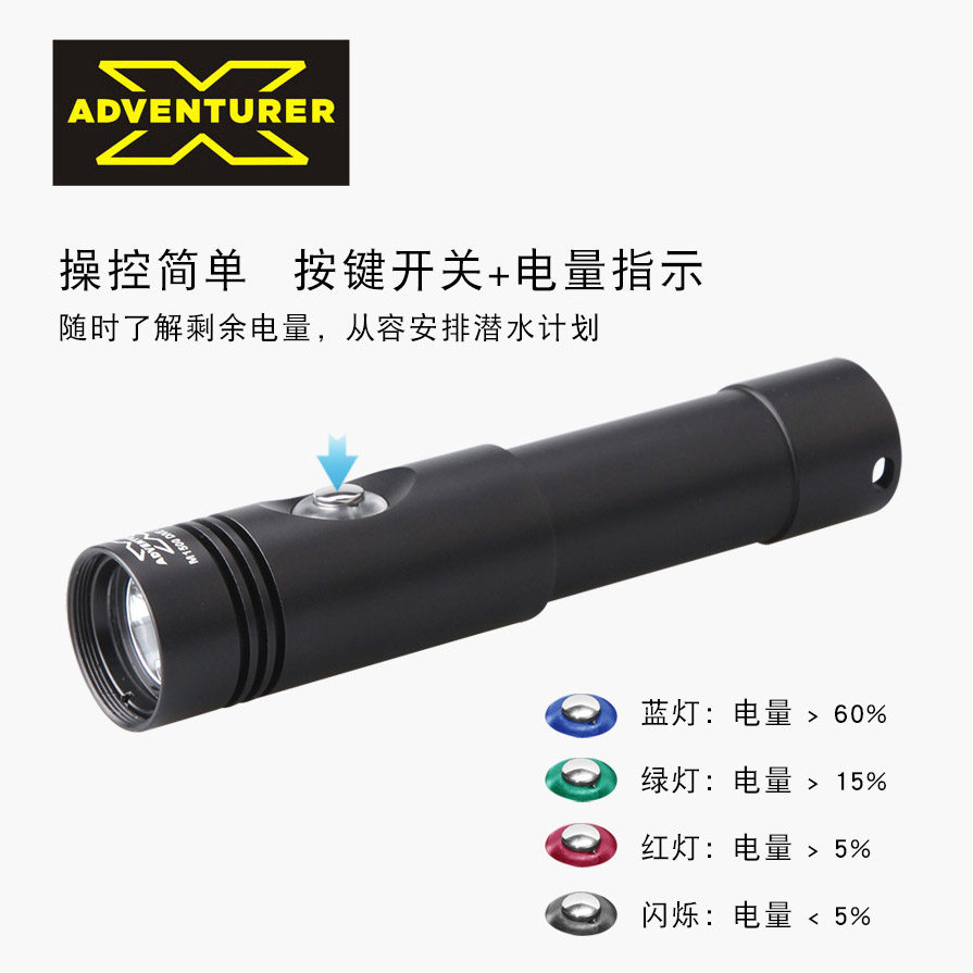 Lampe torche étanche en alumin - Aquatic Diving avis et prix